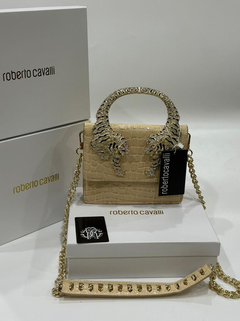 Roberto Cavalli Roar Bag with Brand Box