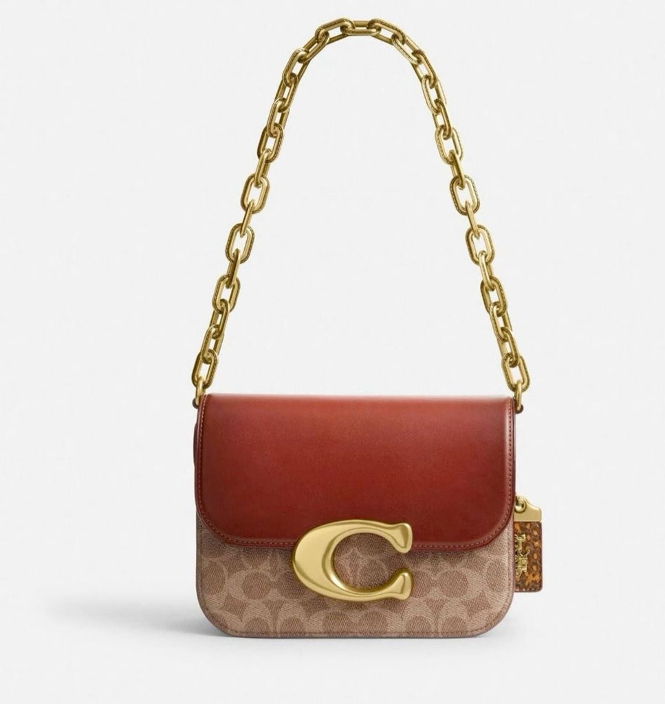 Coach Idol Bag with Box- Genuine Leather