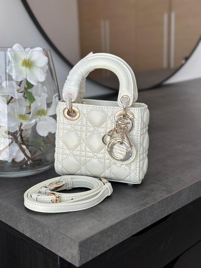 Christian Dior Lady Dior Mini Premium with Box