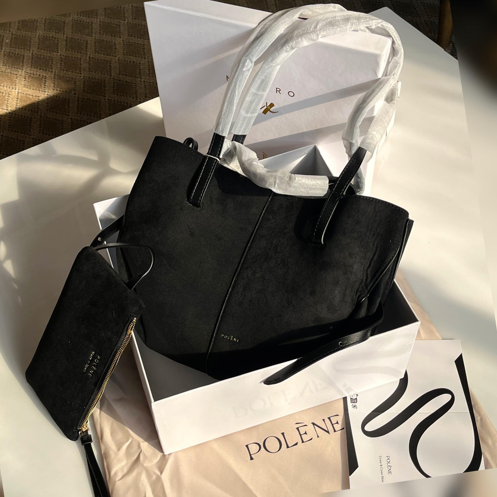 Polene Cyme Mini Suede