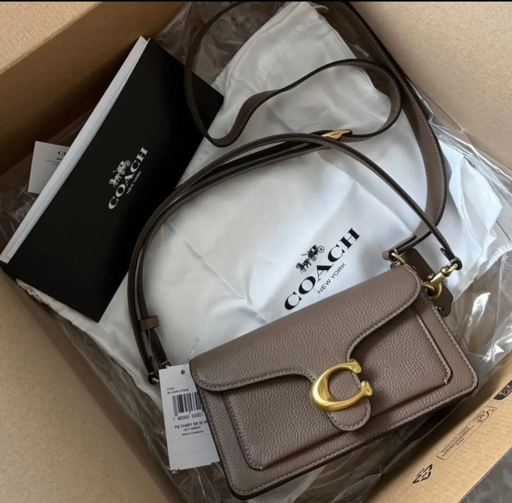 Coach Tabby 20 with Brand Box- Genuine Leather