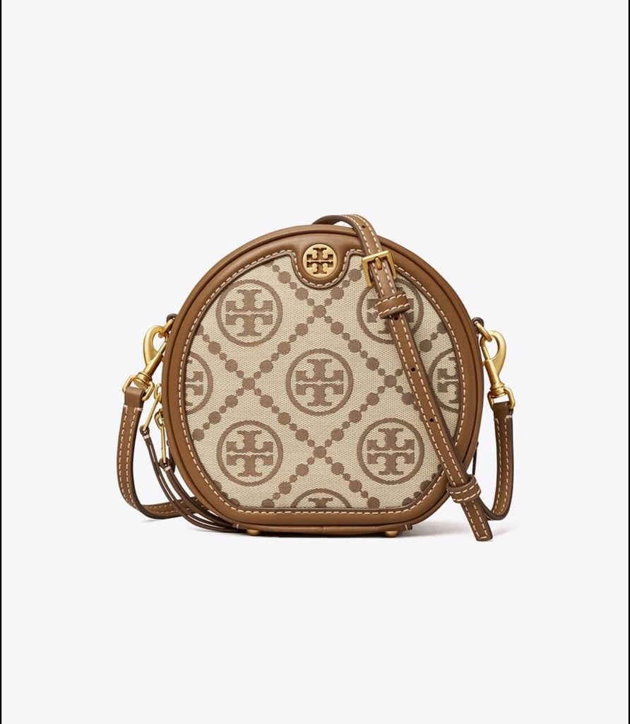 Tory Burch T Monogram Jacquard Cirlcle Mini Bag
