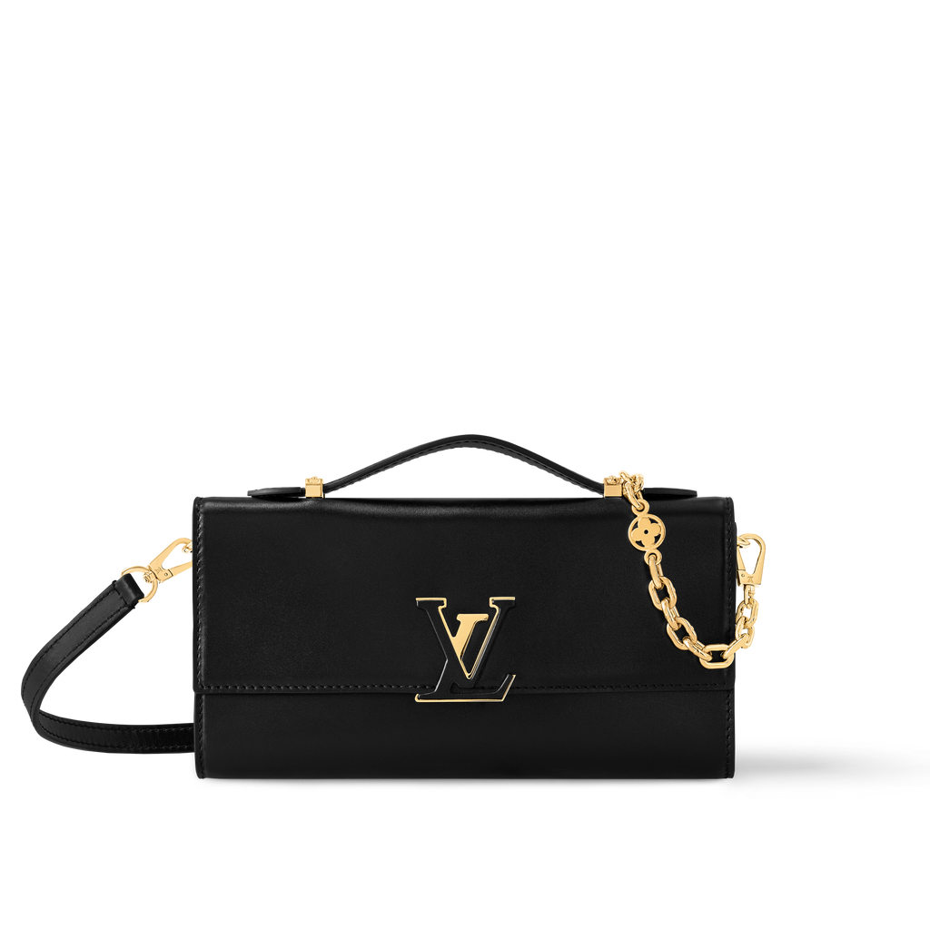 LV Wallet on Chain Cappucine with Brand Box
