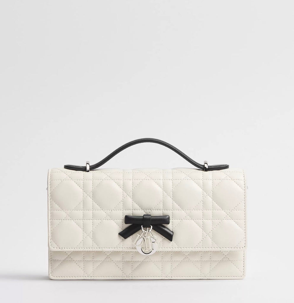 Christian Dior Mini Soupir Cannage Bag with Complete Packaging- Genuine Leather