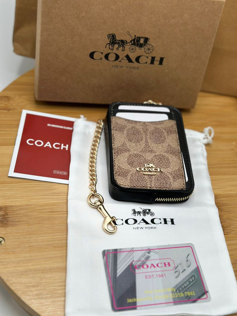 Coach Wallet/Cardholder with Brand Box and Dust Bag