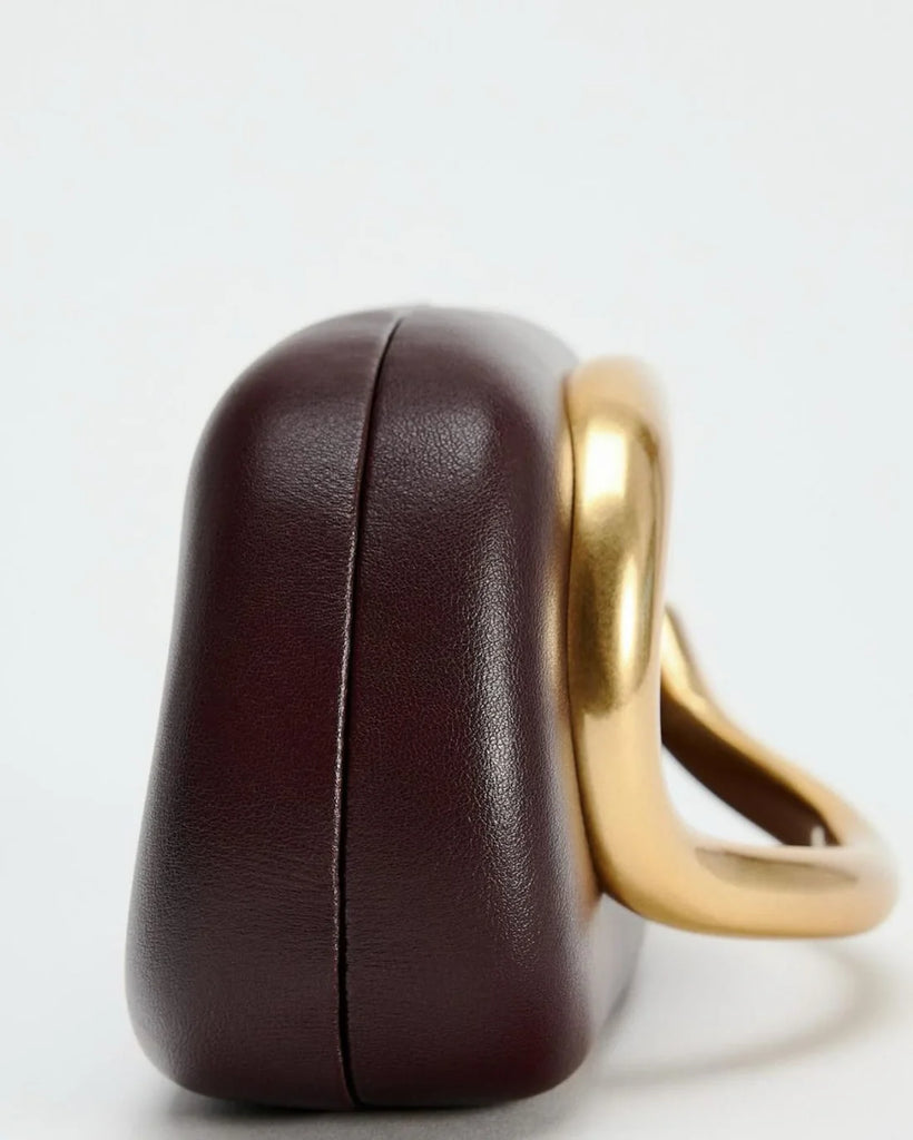 Zara Clutch in Burgundy
