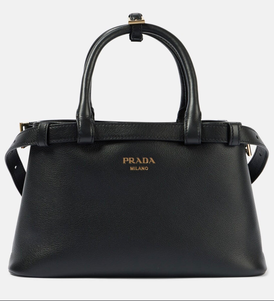 Prada Buckle Small Tote with Brand Box