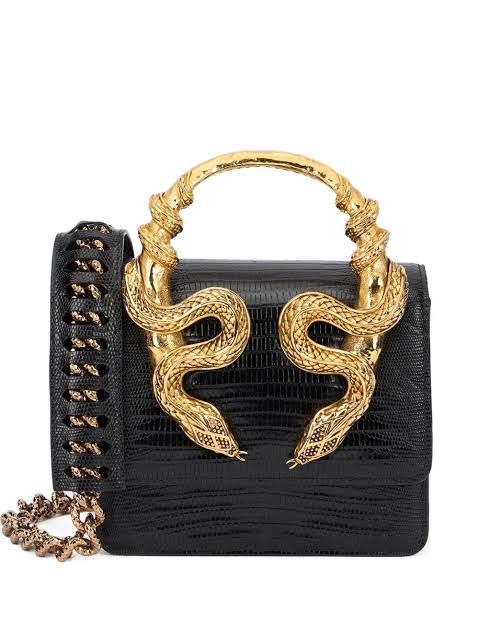Roberto  Cavalli Snake Embellished with Brand Box