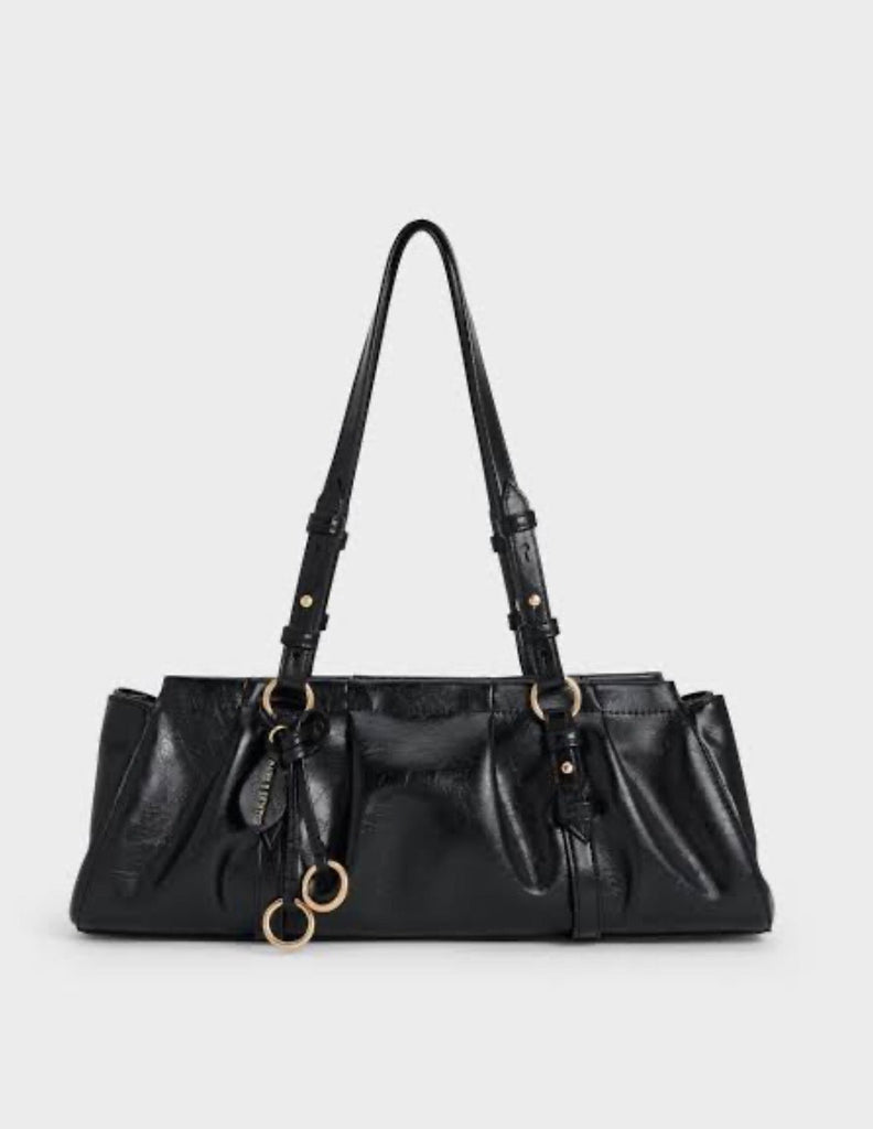 Charles & keith britton Elongated Bag - Leather